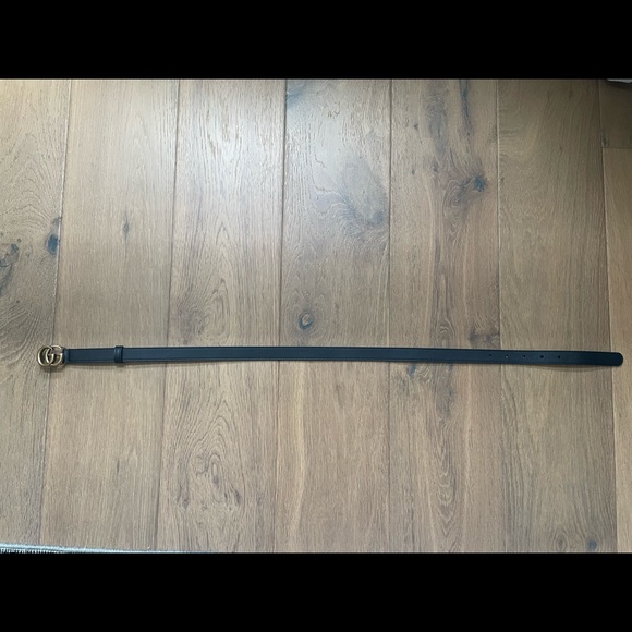 Gucci Leather belt with Double G buckle 70 - Picture 2 of 5